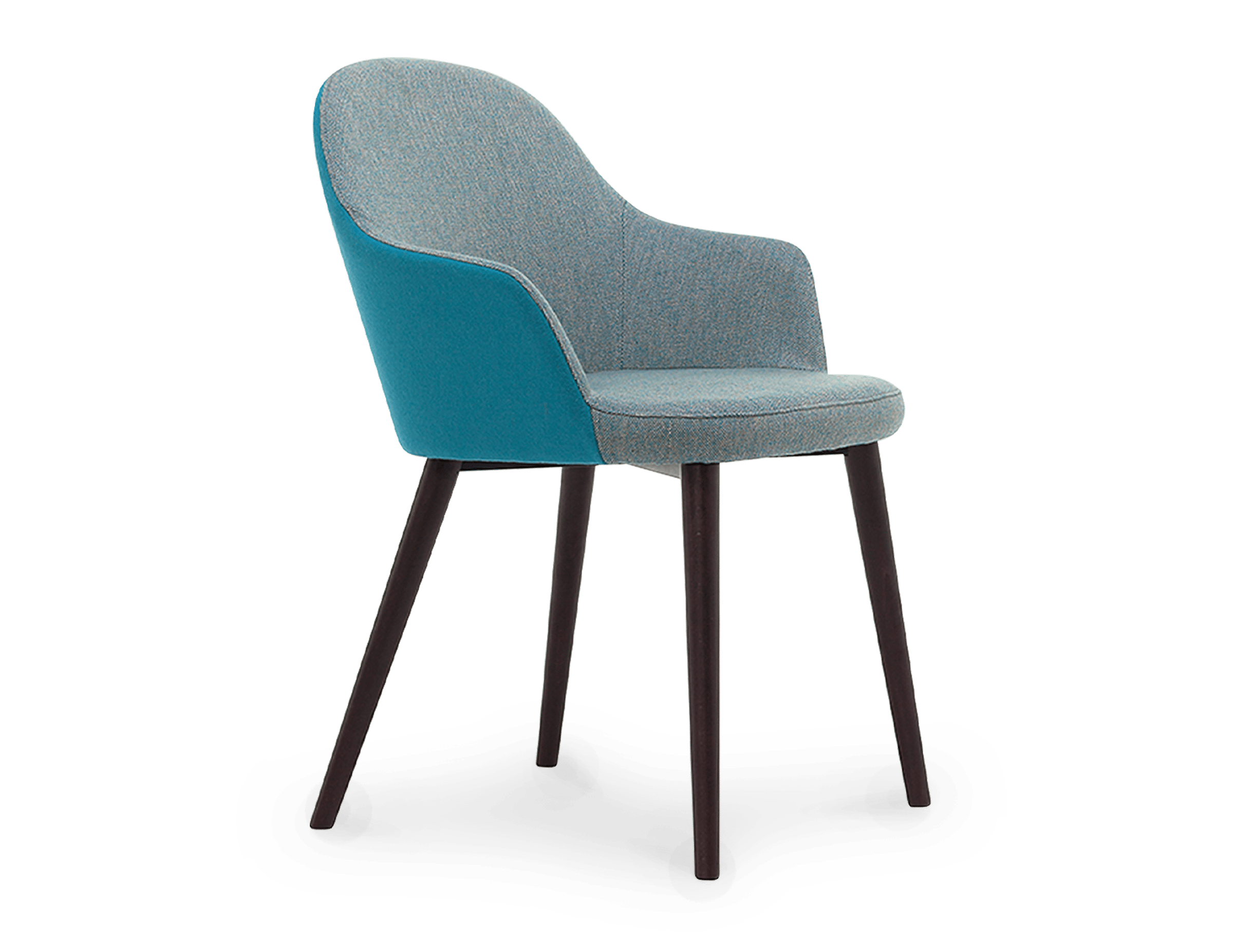 CH Cocktail Armchair blue two tone e