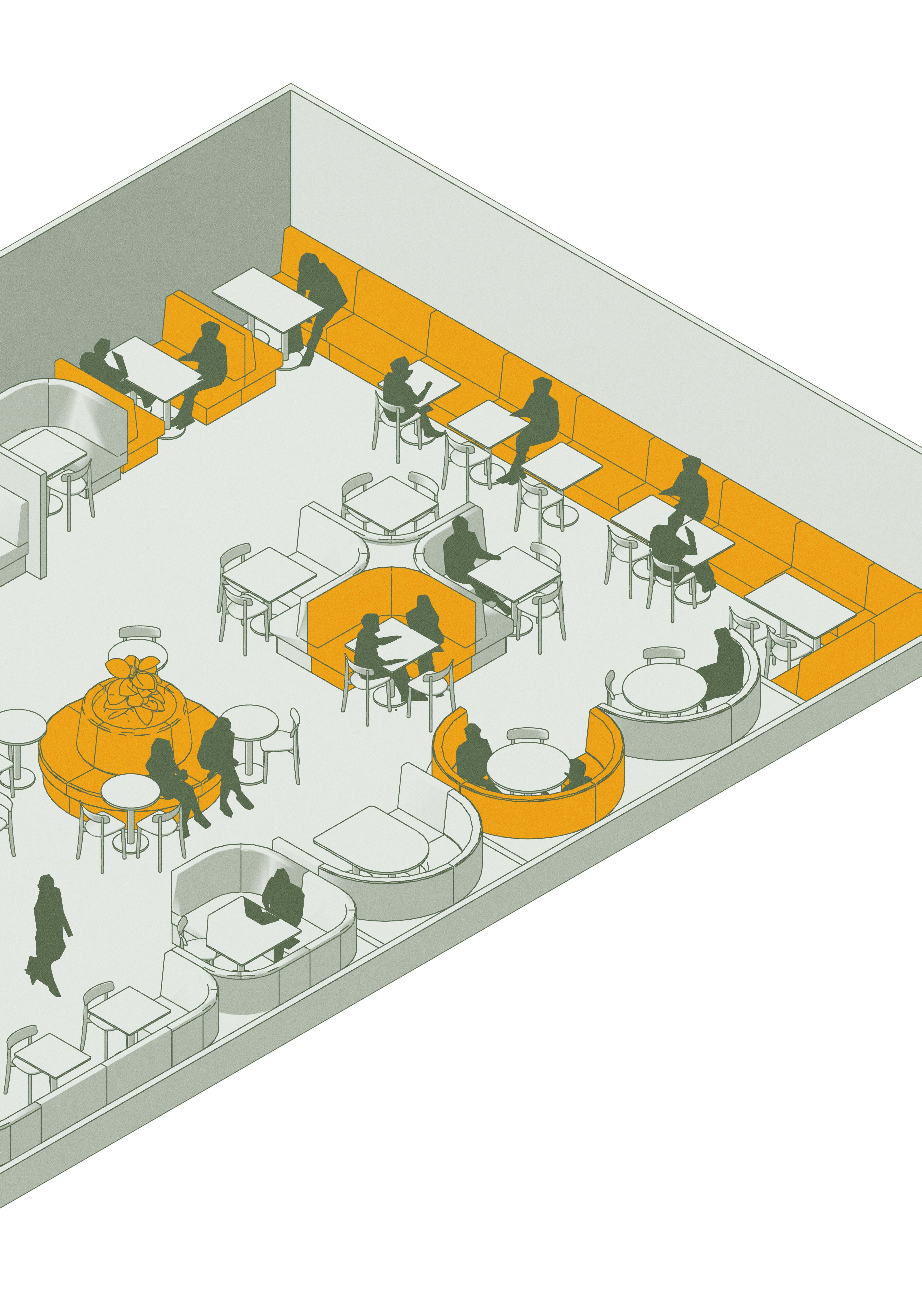 Banquette Visualisation Floorplan